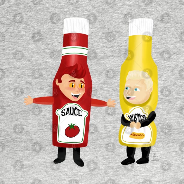 Ketchup and Mustard by AC Salva